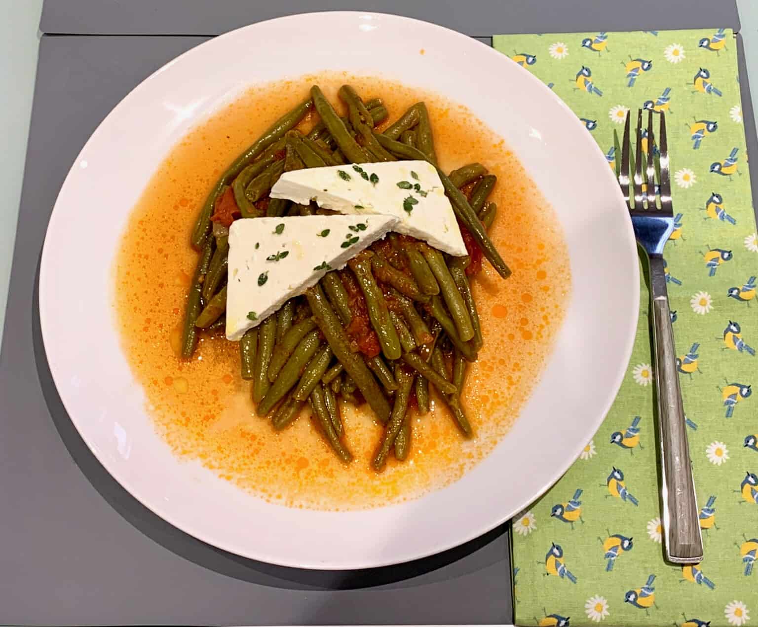 Greek Green Beans Fasolakia Ladera Vicki S Greek Recipes