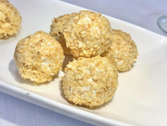 Feta Cheese Ball Recipe - Vicki's Greek Recipes